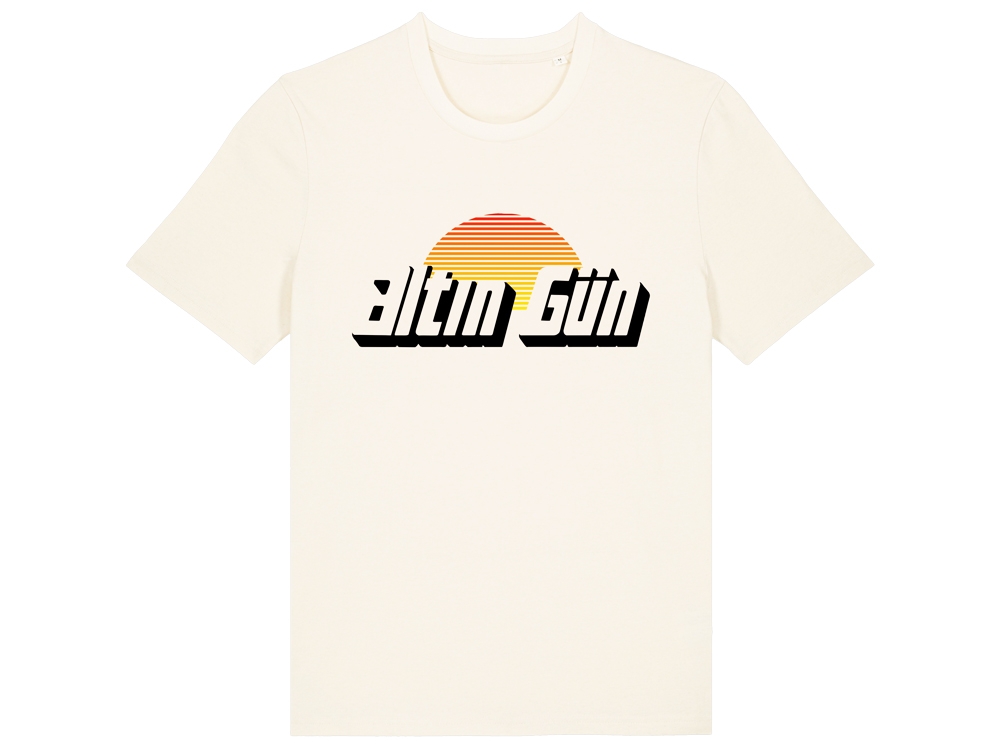 Altin Gun Sun T-shirt White Natural Raw